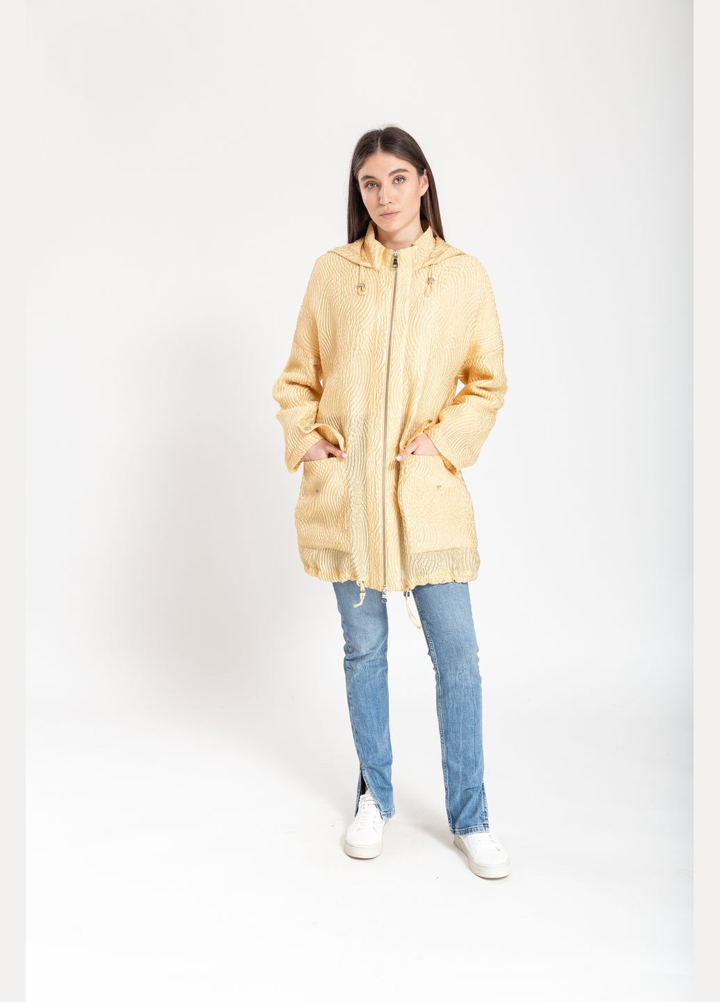Желтая демисезонная куртка Esmeralda