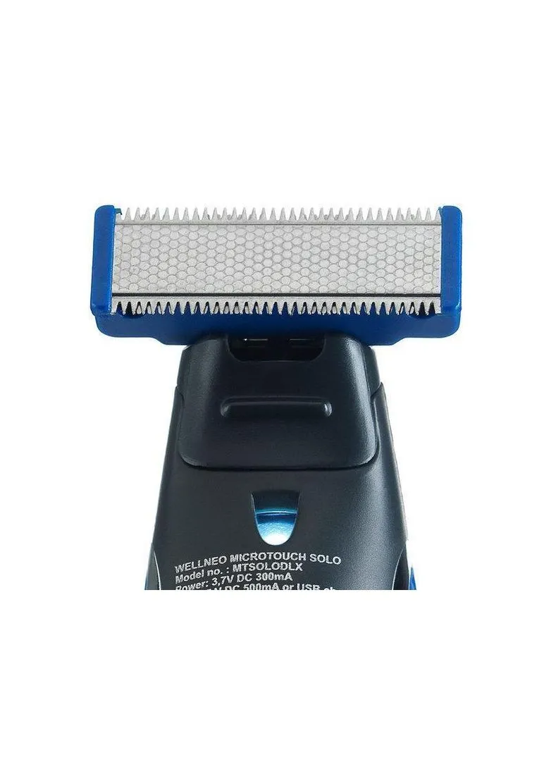 Мужской триммер Micro Touch Solo, Машинка для стрижки бороды 3 в 1 Digital (357345612)