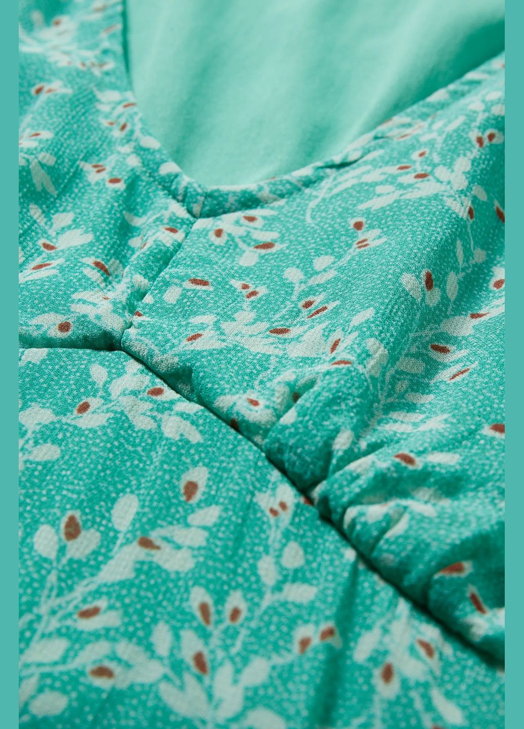 Зелена кежуал шифонова сукня C&A однотонна