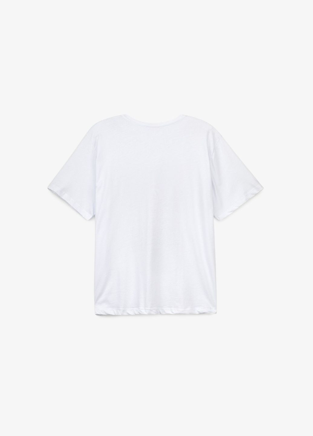 Футболка с принтом женская 25088-2 Белый shop (2000991001138) On me - (354935535)