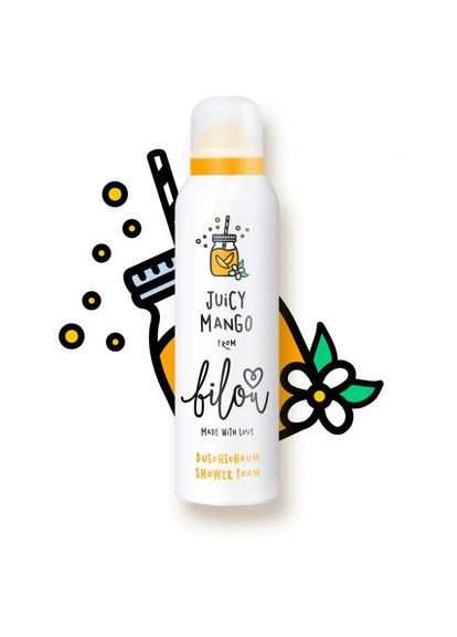 Juicy Mango - пінка для душу, 200 мл Bilou (338185629)