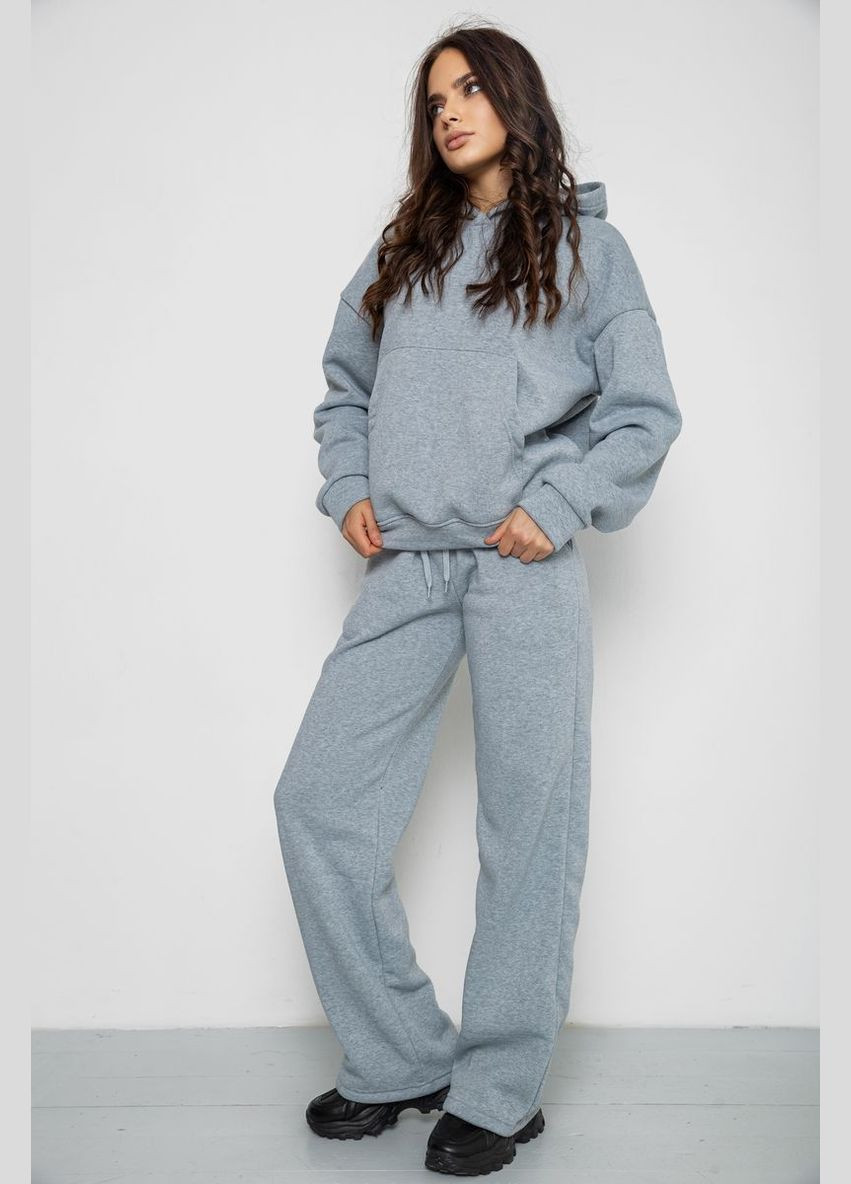 Спортивный костюм женский на флисе черный размер M (sku_241R2001-2) Ager (316319388)