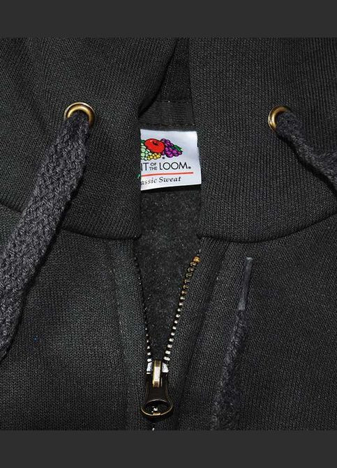 Кофта чоловіча Cl. hooded sweat jacket Світлий графіт (0620620GLL) Fruit of the Loom (315938087)