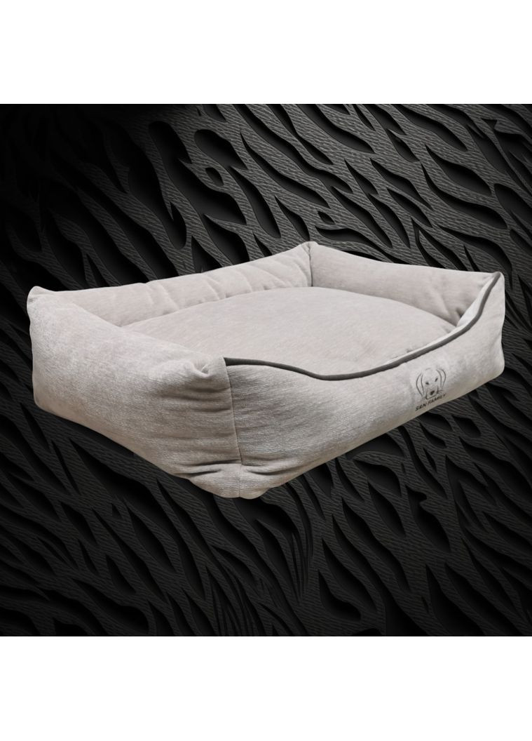 Лежанка 60х50х14см из текстиля для маленьких собак та котів "Cloud" (Бежевий) S&N Family (361204694)