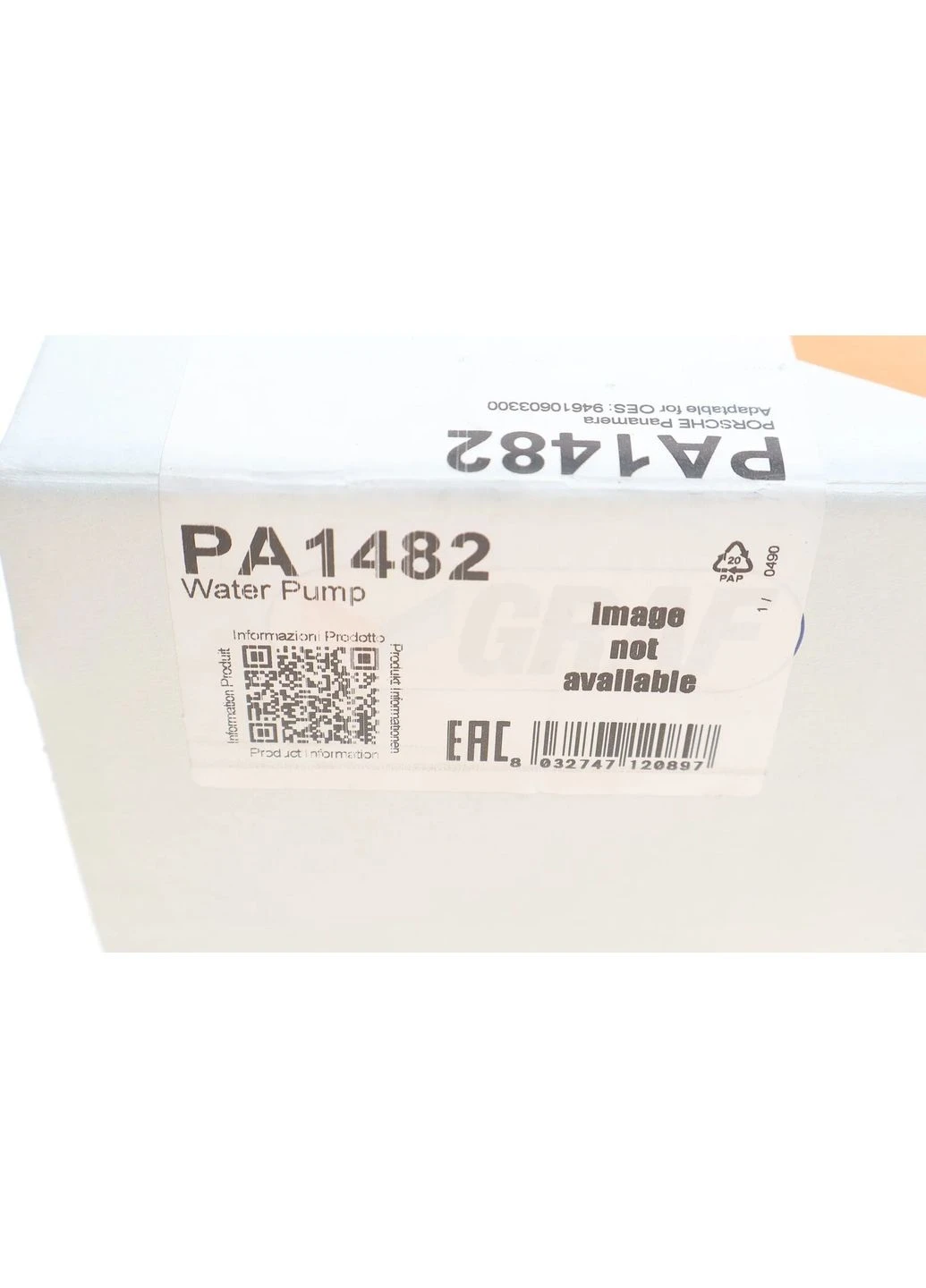 Помпа воды PA1482 Graf (366396500)