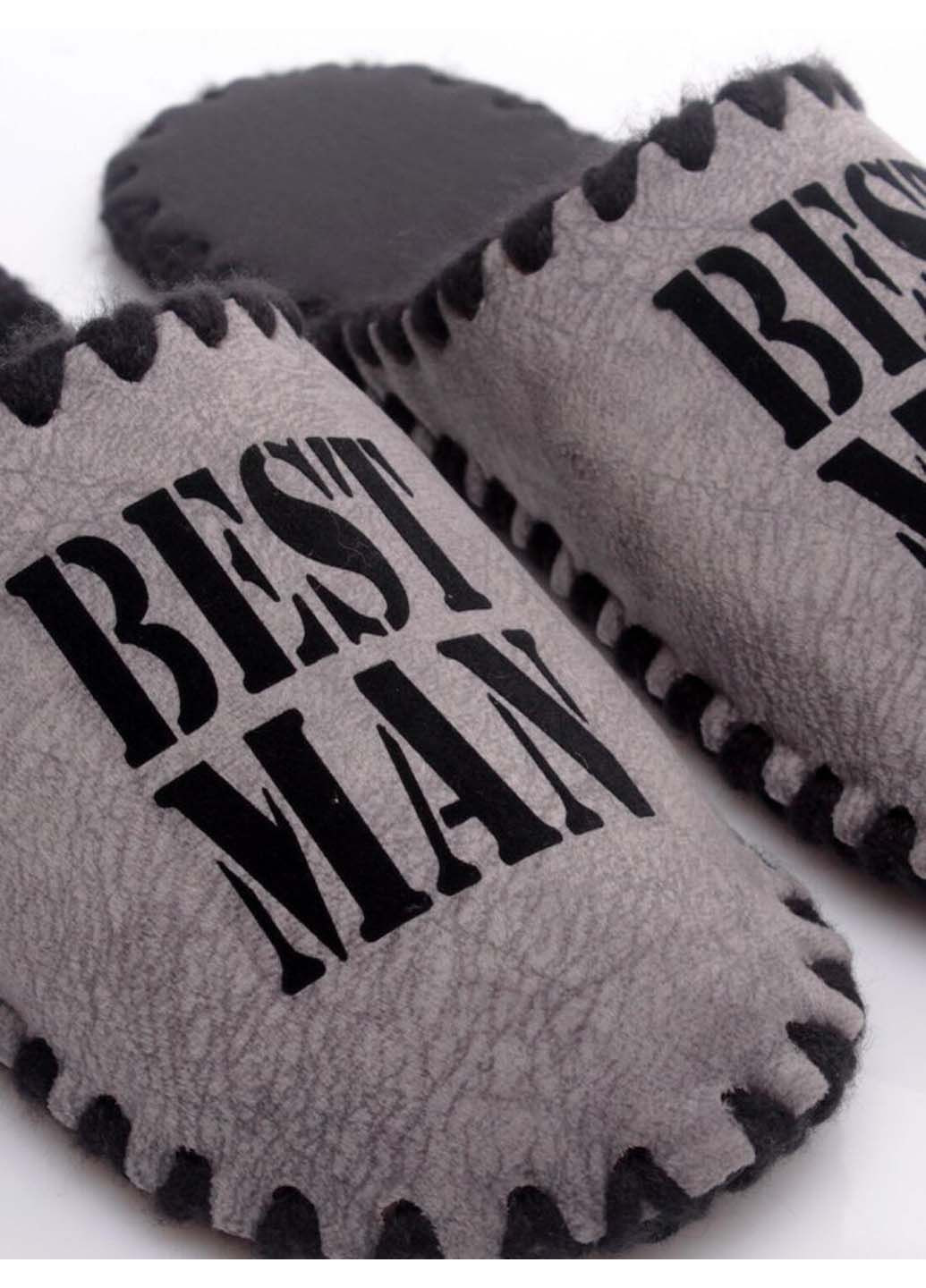 Графитовые домашние тапочки Family Story