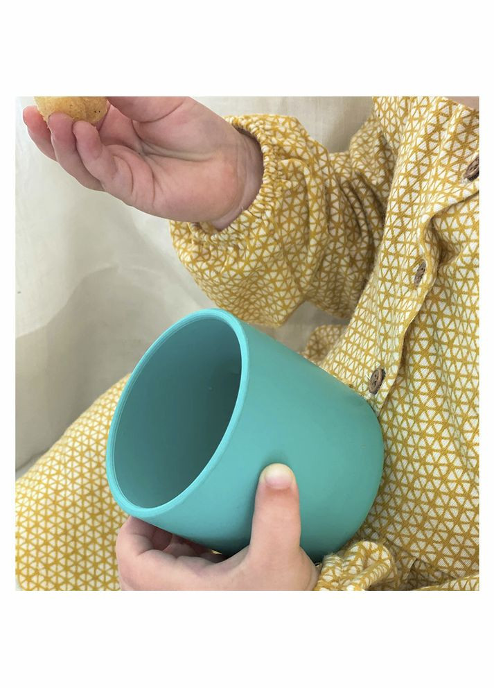 Чашка силиконовая Mini Cup River Green, 180 мл () MinikOiOi 101100007 (335973701)