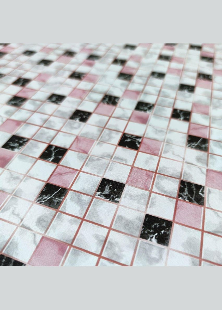 Самоклеящаяся пленка розовая мозаика 0,45х10м (3DPanda-1233) Sticker Wall (323154702)