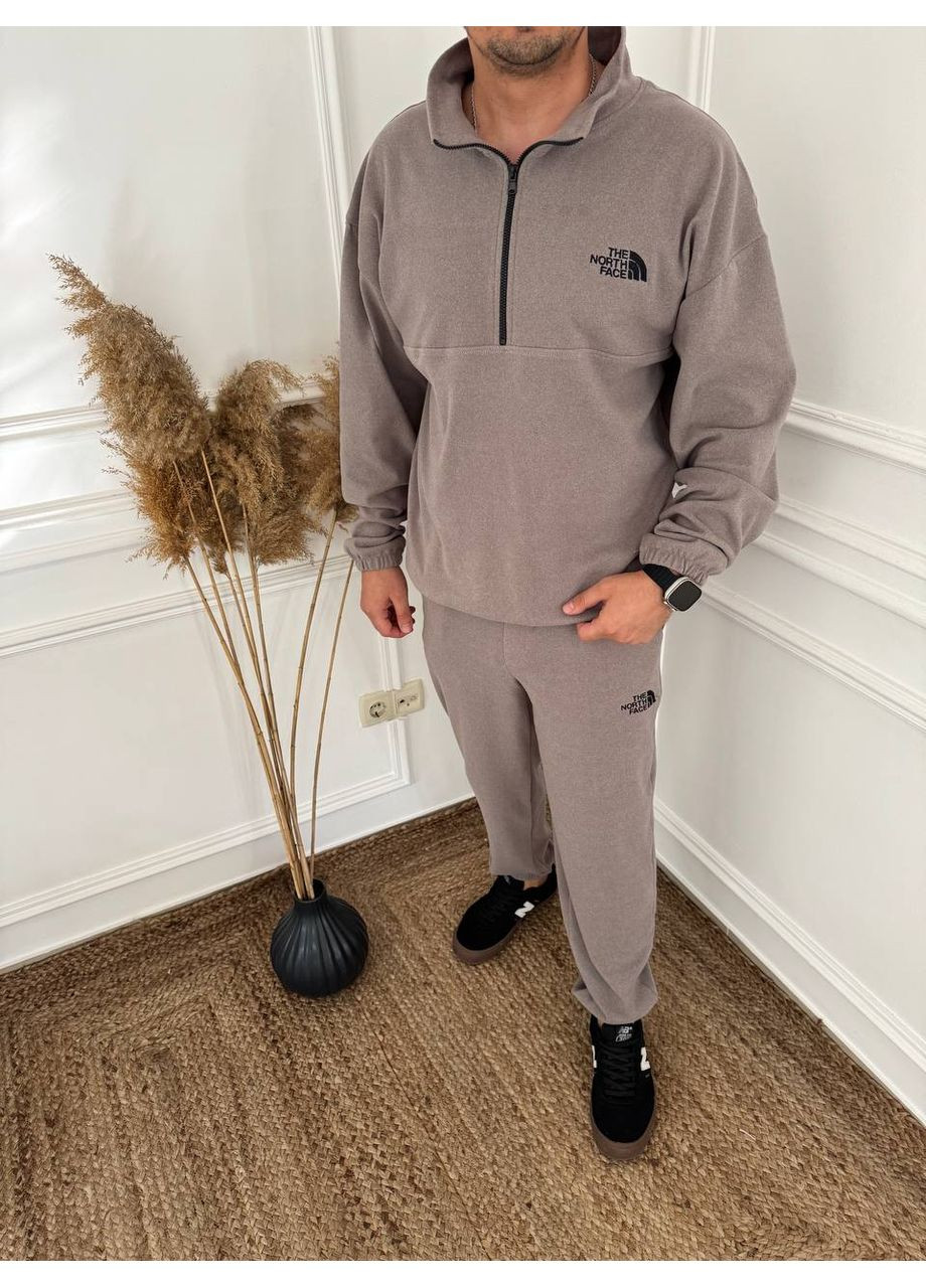 Сірий зимній костюм Garna