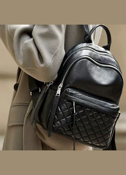 Женский кожаный рюкзак городской. Модный рюкзак женский. Рюкзак из натуральной кожи 49334 Tiding Bag (336182107)