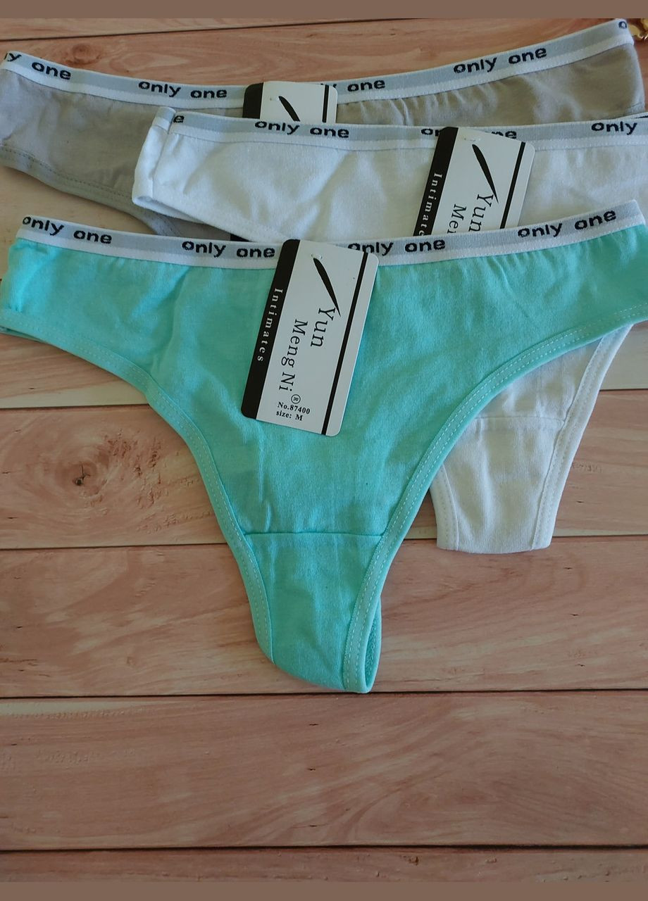 Женские трусики хлопковые трусики стринги Honey Fashion Accessories XS/S белый (2-192) No Brand (313442717)