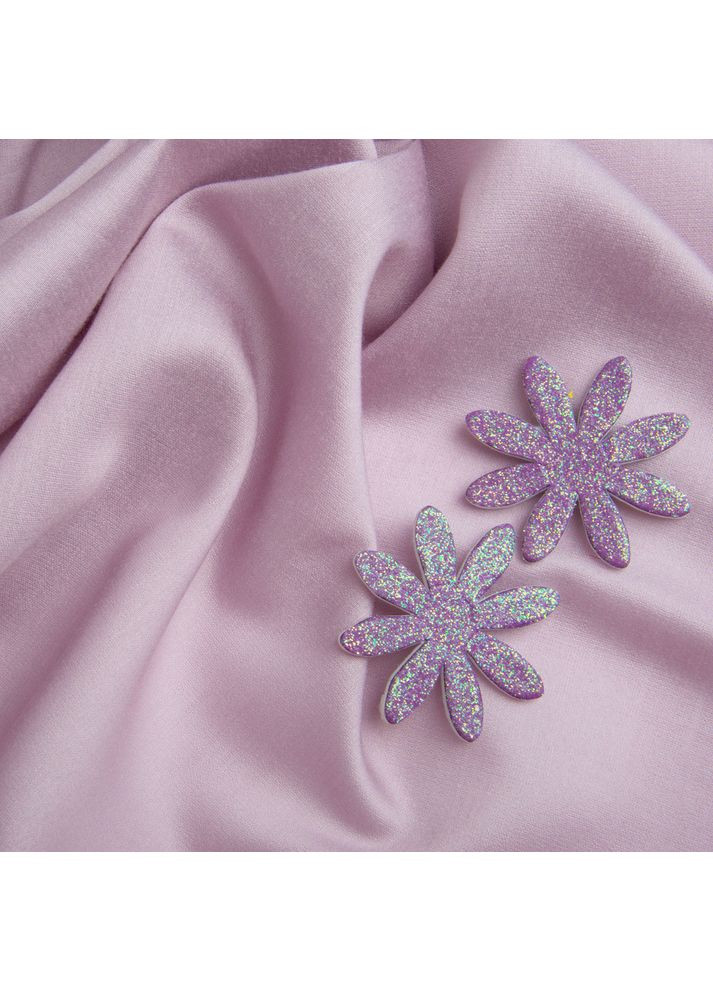 Ткань платечная Жемчужина 82 г/м2 150 см вискоза для платьев, блуз, аксессуаров серо-сиреневая IDEIA (349809075)