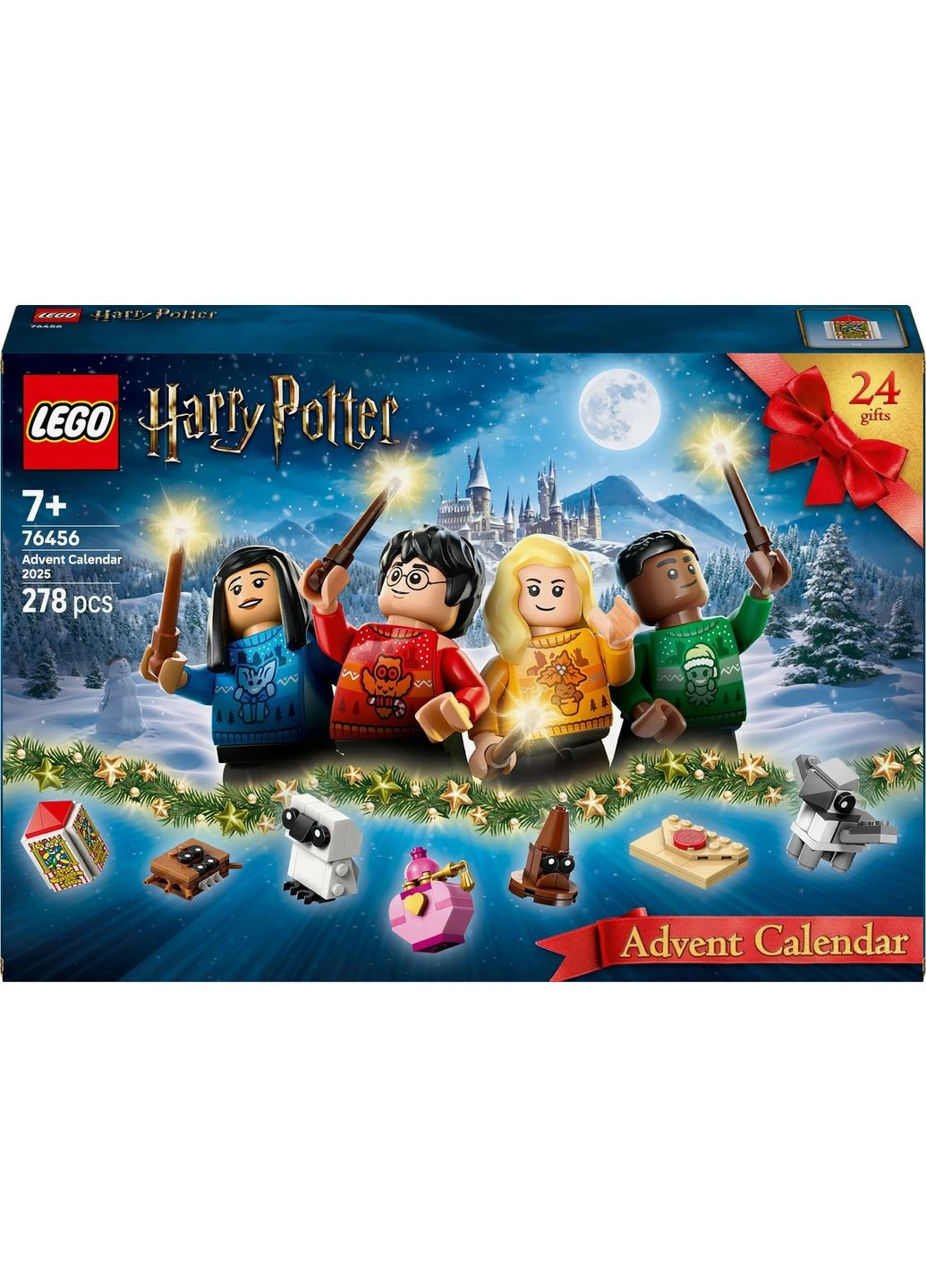 Новорічний адвент календар 2025 ЛЕГО Гаррі Поттер Оригінал Harry Potter Advent Calendar 2025 Lego (365251662)