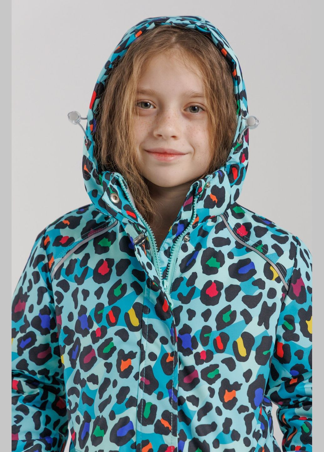 Мятная демисезонная куртка для девочки b26-017 134 см мятный (2000990235558d) shop (2000990235558) Snowgenius