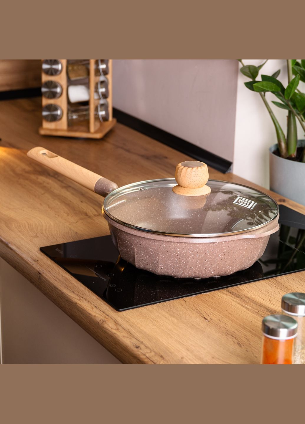 Сотейник алюмінієвий 4,3 л з антипригарним покриттям, MGC (328441774)