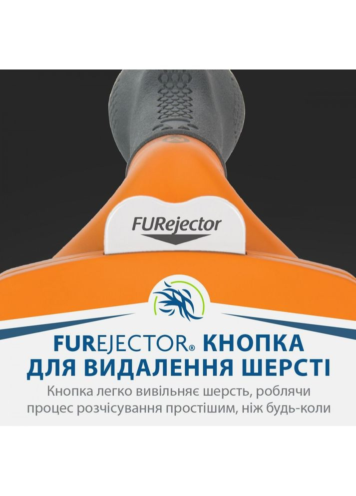 Фурмінатор для собак з довгою шерстю Long Hair розмір M Furminator (355254833)