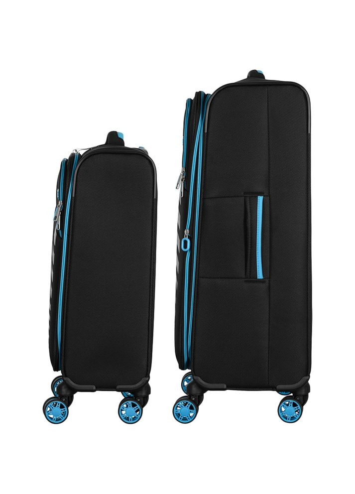 Набор чемоданов Trek M+S + 2 рюкзака Cabin -BPET-CABIN-BK Black (-SPE-TREK-SET4-BK) 2E (372126432)