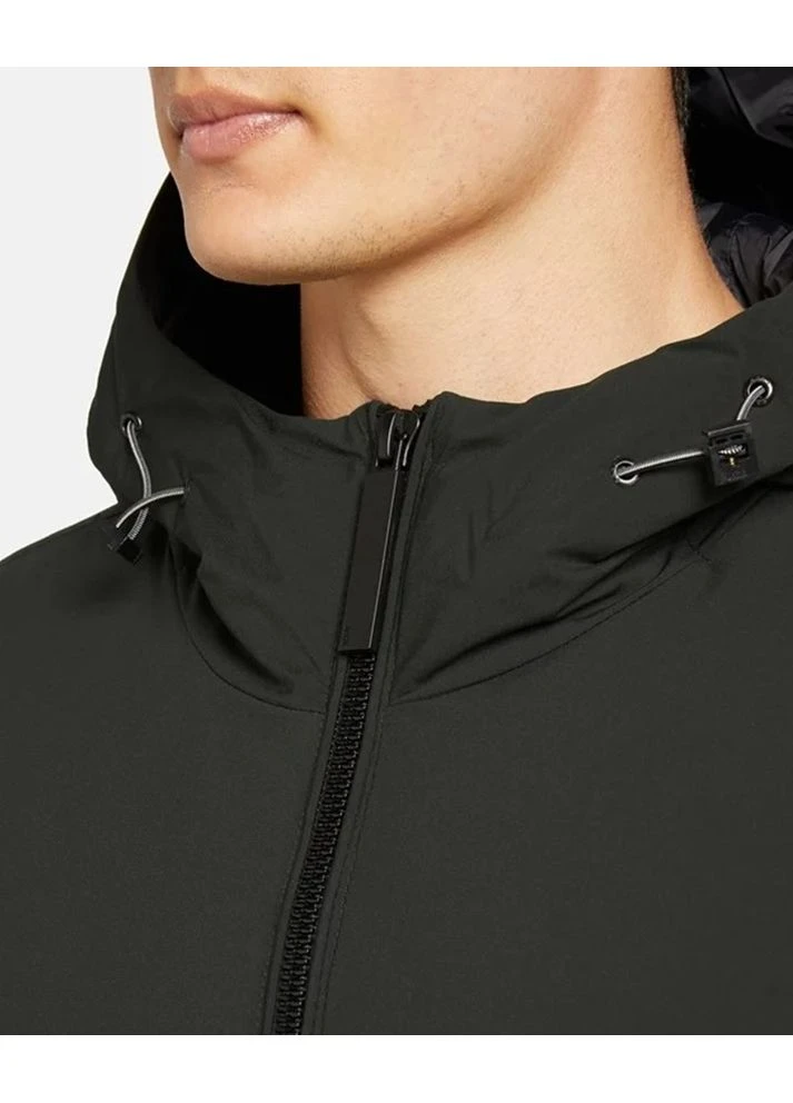 Черная демисезонная куртка black dx3mp813 DKNY