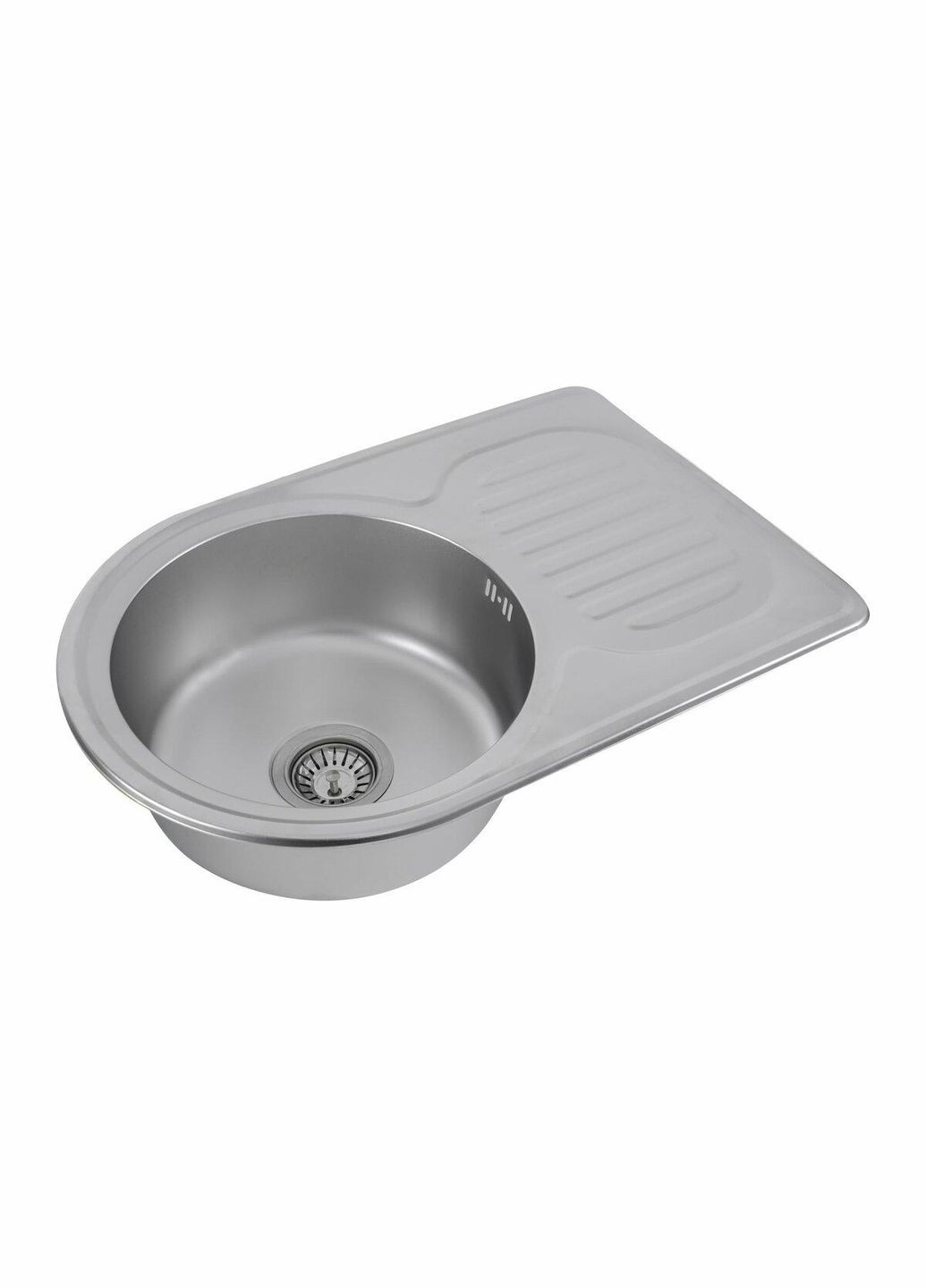 Кухонная мойка из нержавеющей стали САТИН 6745 (0,8/180 мм) Valeso (342071889)
