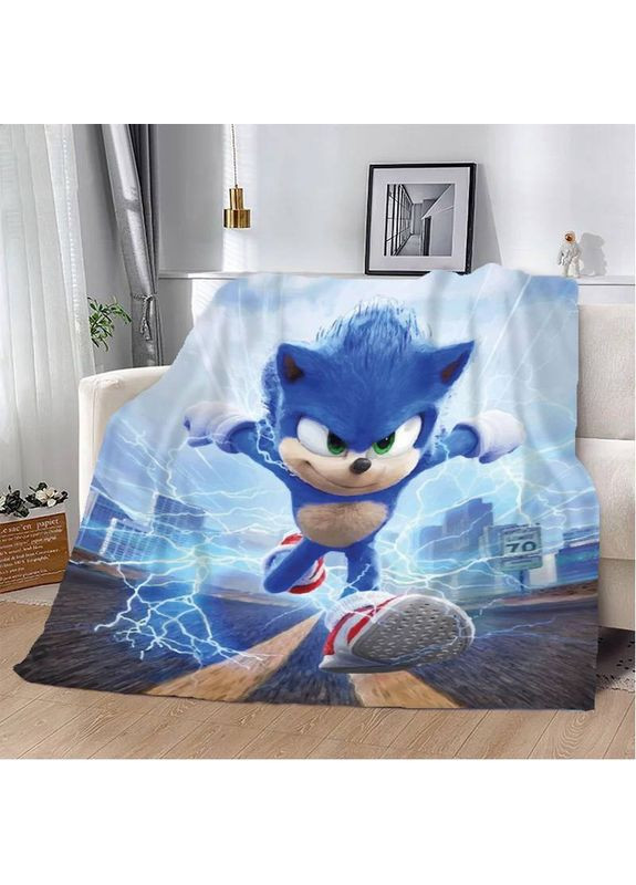 Плед 3D Соник 12247 135х160 см FlexDress (368763040)