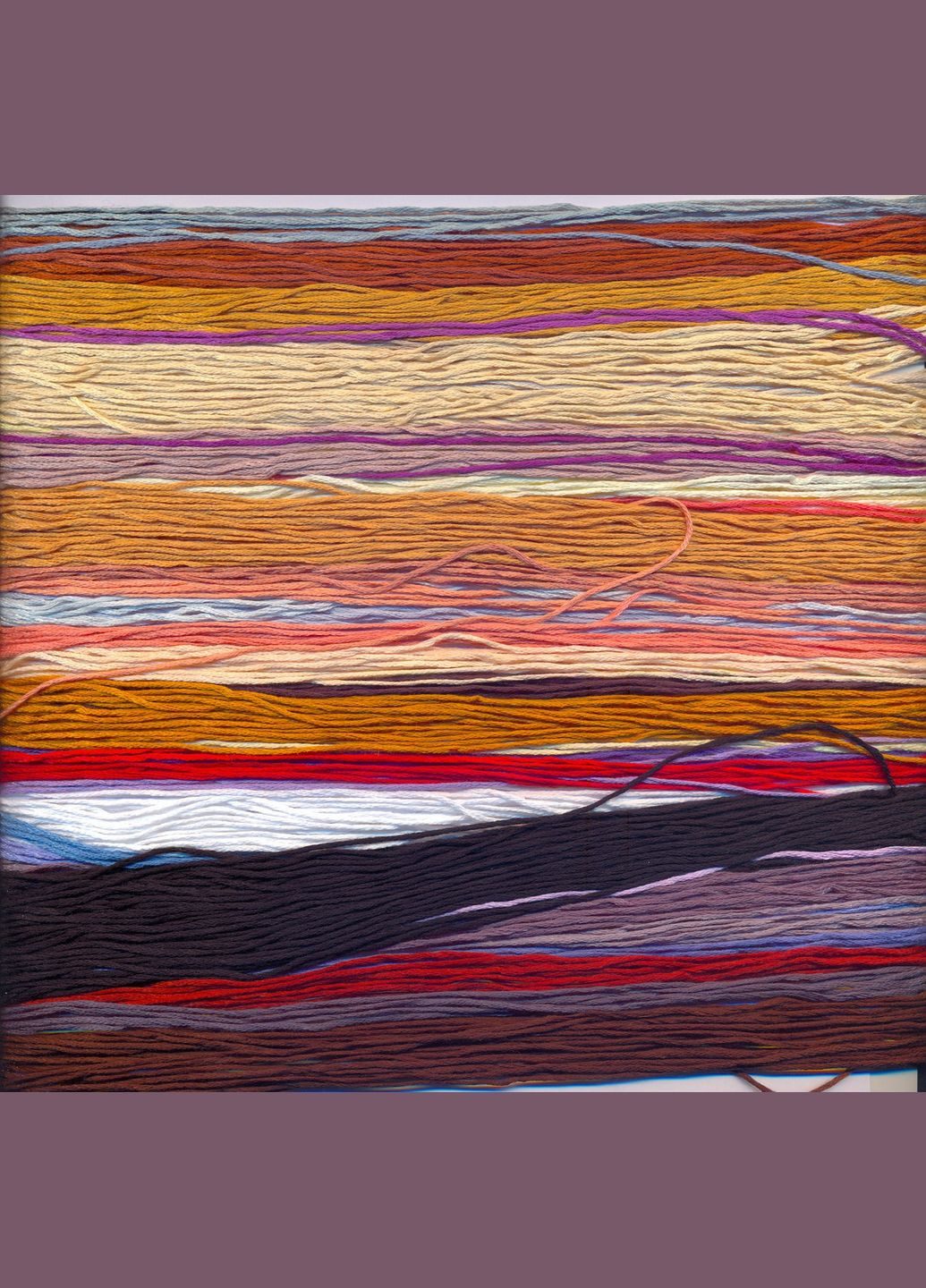 Набір для вишивання за нанесеною на канву схемою "Cat and oil painting".AIDA 14CT printed,54*48см Joy Sunday (313614375)