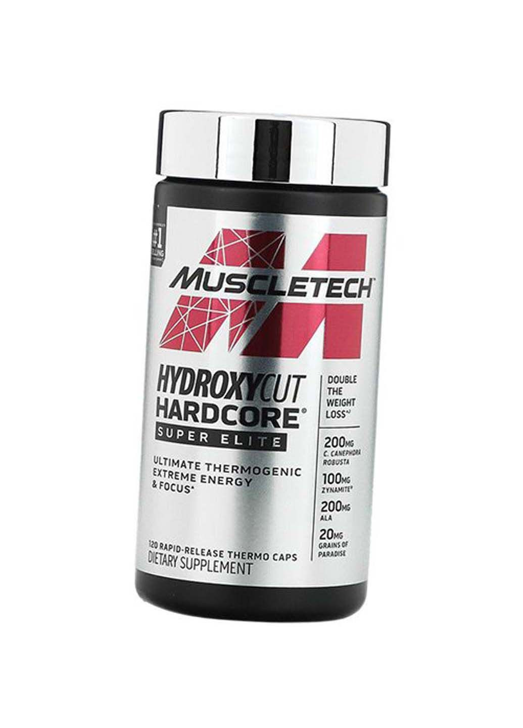 Жиросжигатель Термогеник Hydroxycut Hardcore Super Elite 120капс Muscletech (292710727)