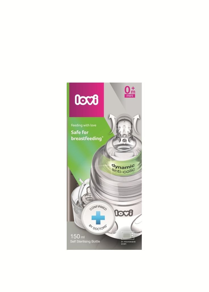 Бутылочка для кормления Super Vent, 150 мл () Lovi 21/572 (328309949)