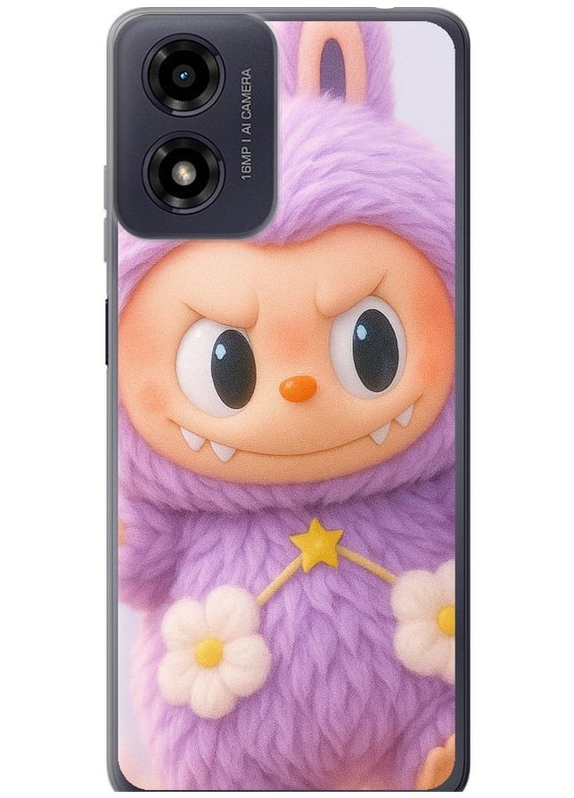 Силиконовый чехол 'Лабубу' для Endorphone Motorola Moto G04 (342123824)