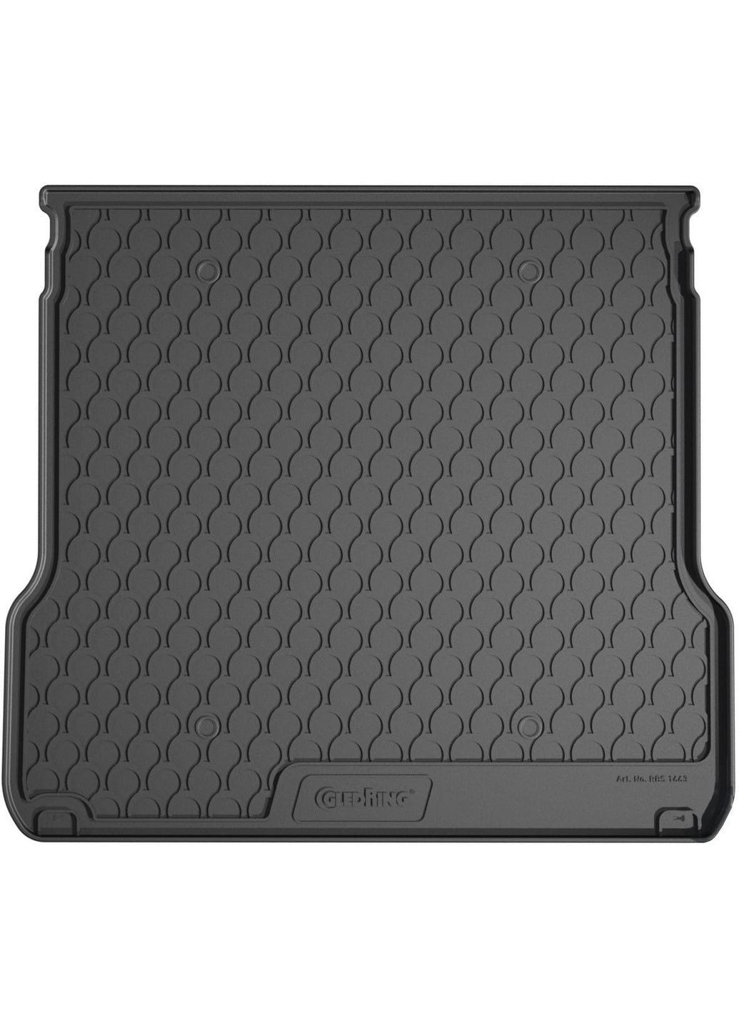 Резиновый коврик в багажник для Peugeot 308 (mkIII) 2021→ (универсал) (багажник) (GR 1663) Gledring (361231455)