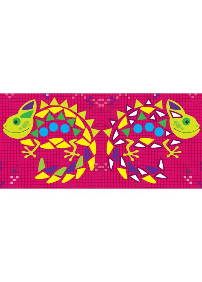 Розвиваюча книжка Наклейки-картинки "Хамелеон" 668004, 8 сторінок No Brand (330139429)