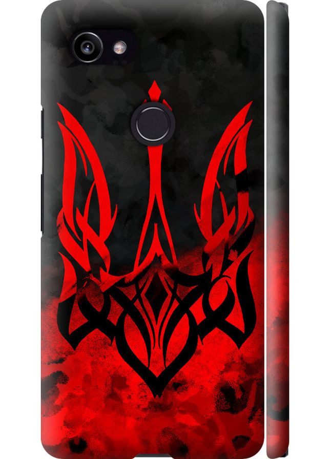 3D пластиковий матовий чохол 'Герб України ' для Endorphone Google PixeL 2 XL (257906616)