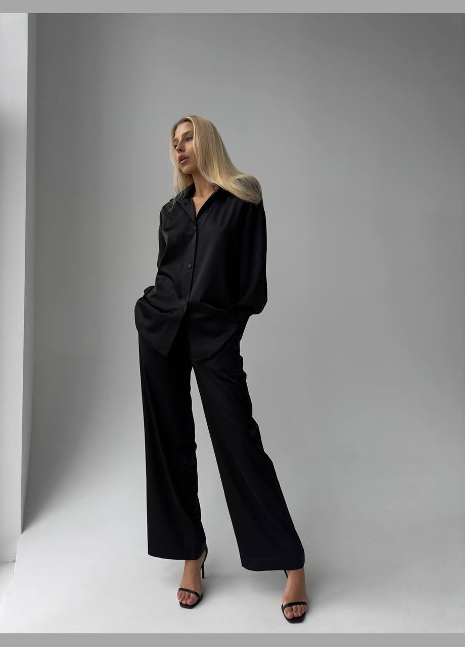 Женский классический черный No Brand костюм (322054910)