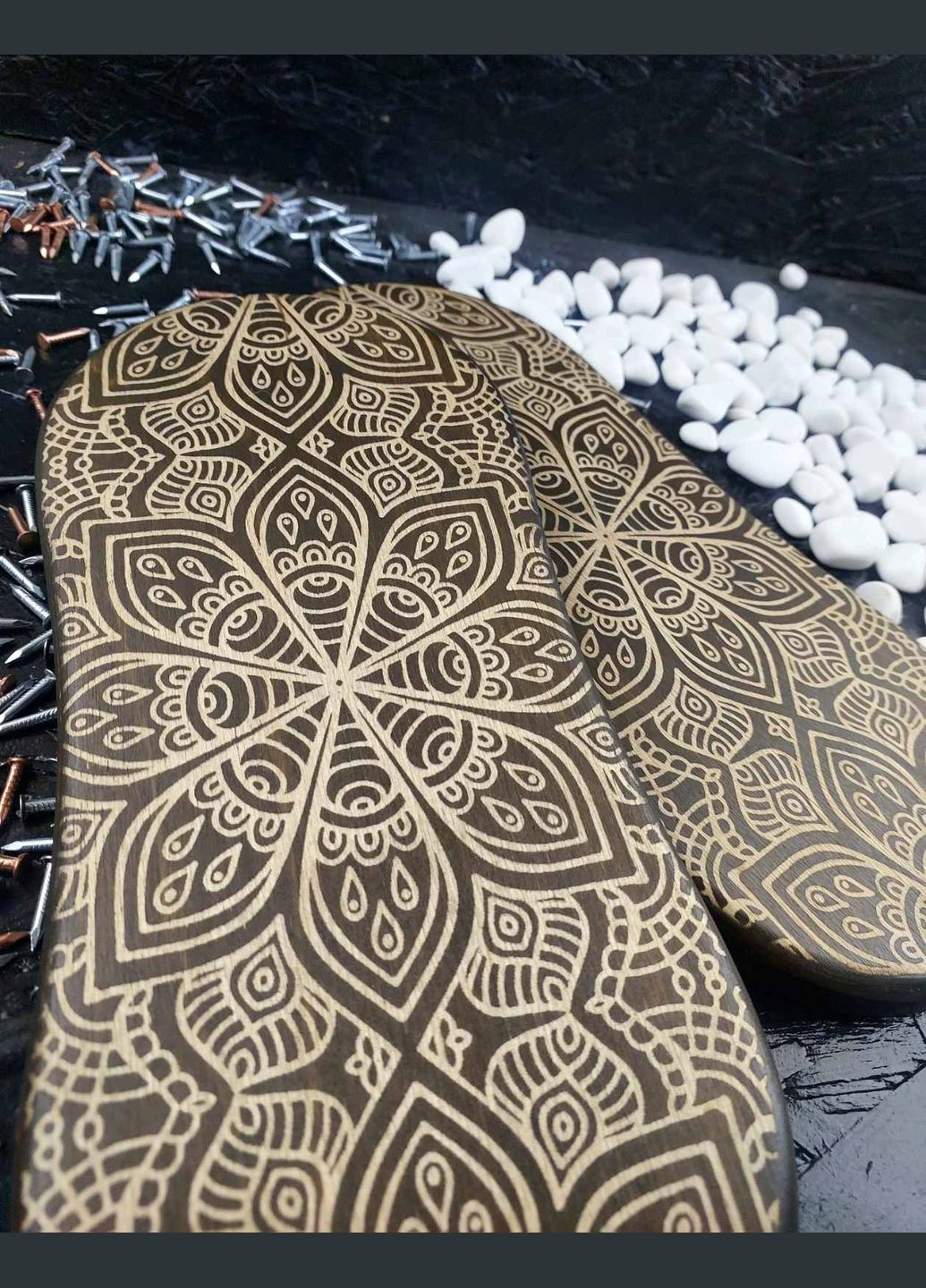 Доски садху для йоги с рисунком Чехол в подарок No Brand статичні (337353586)