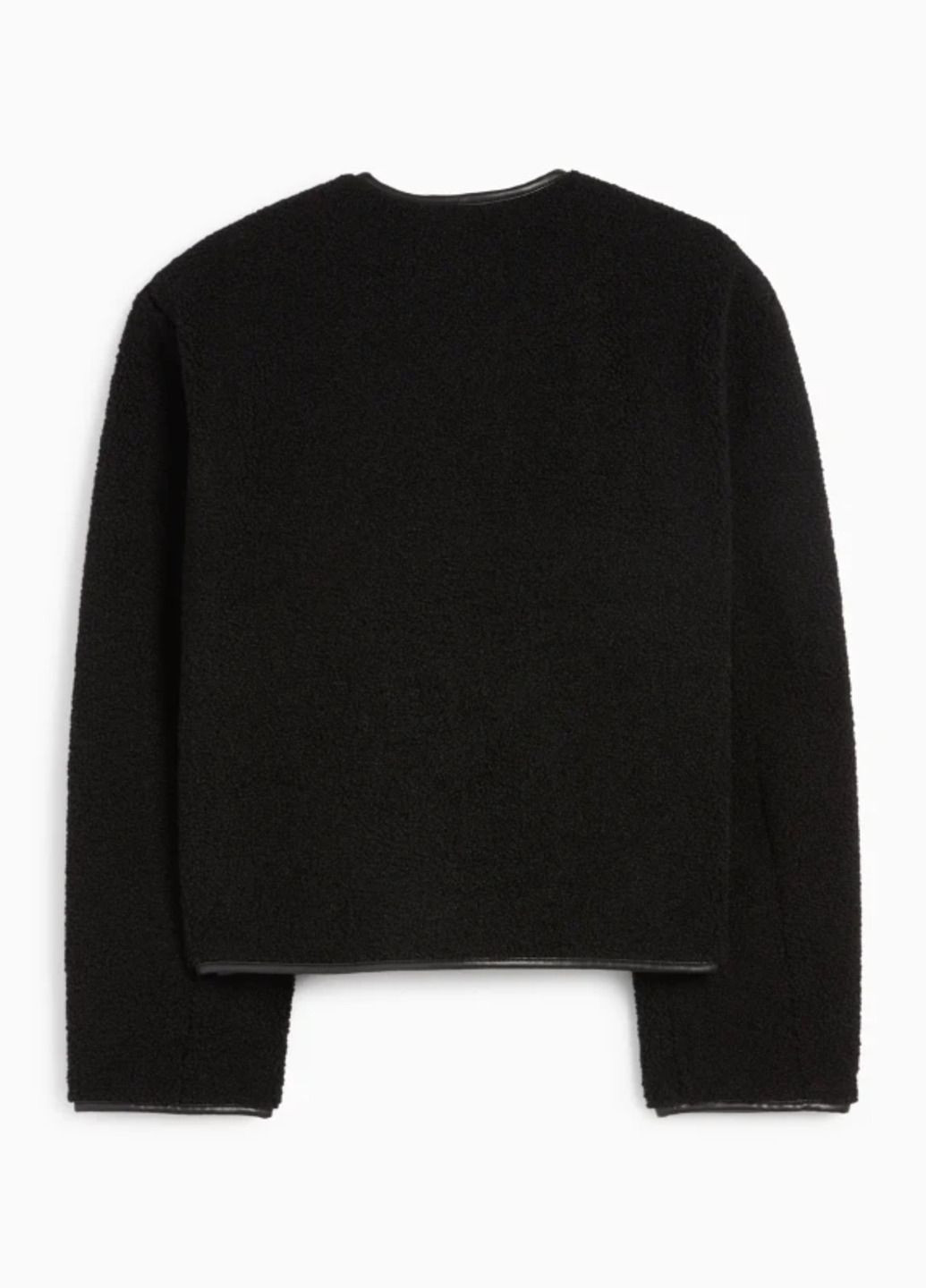 Чорна демісезонна куртка C&A