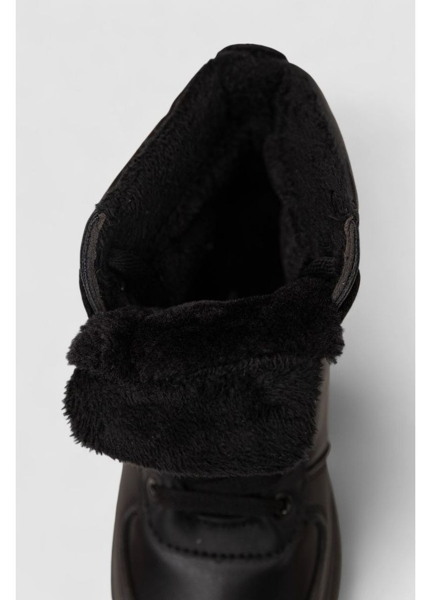 Кроссовки женские зимние на меху,, 248RK06 Ager чёрные всесезоны (367073991)