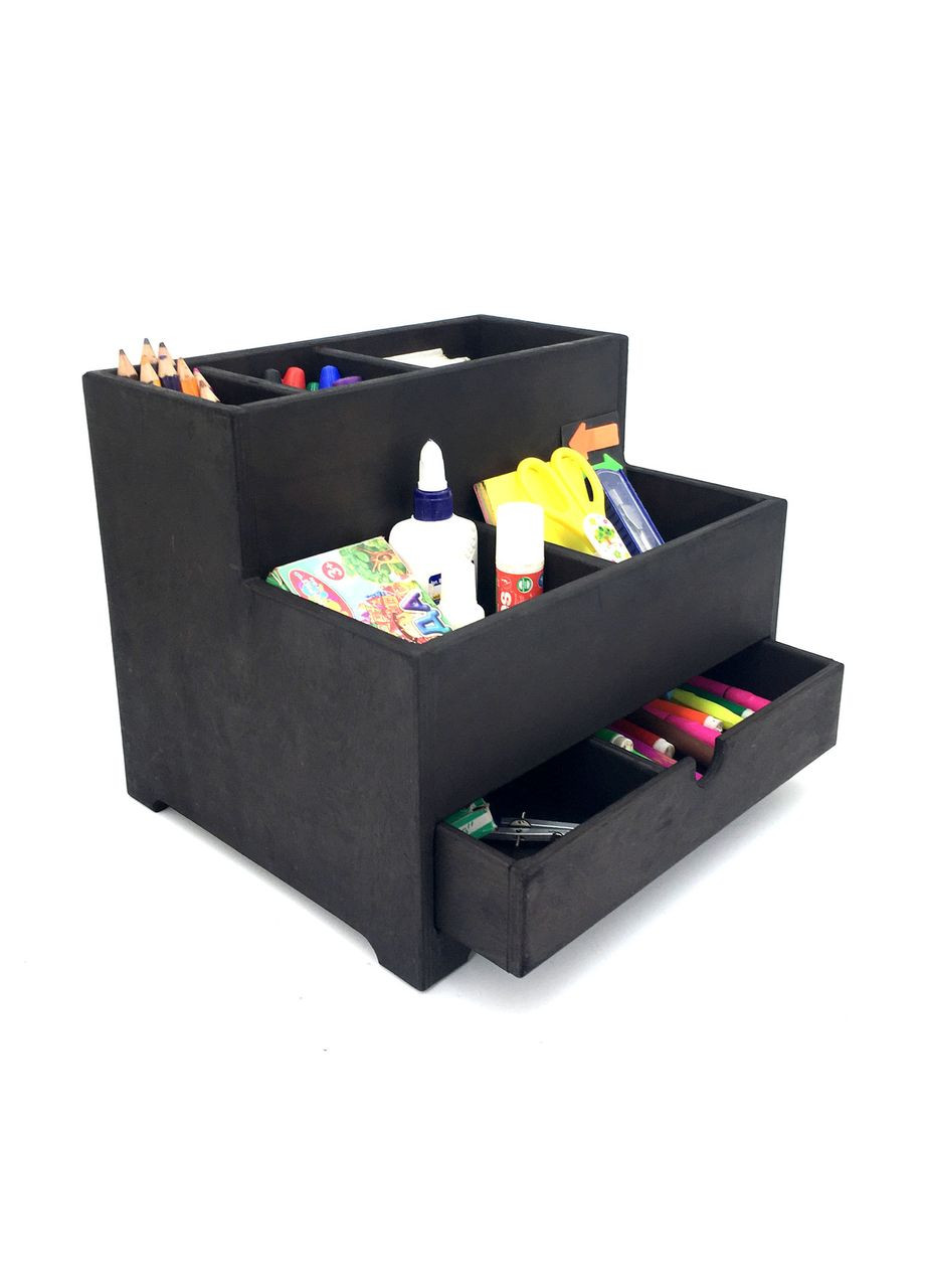 Настольный органайзер из дерева Моррис венге (КНЦ-001212) No Brand (328228014)