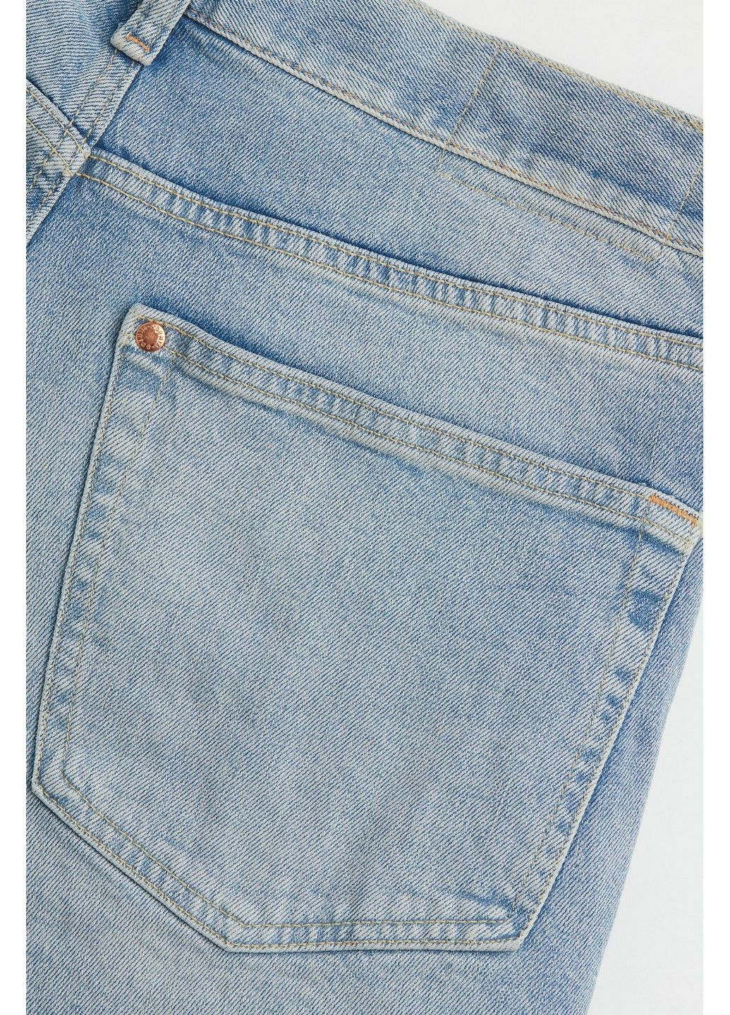 Шорти джинсові з мікро-дефектом H&M (291011619)