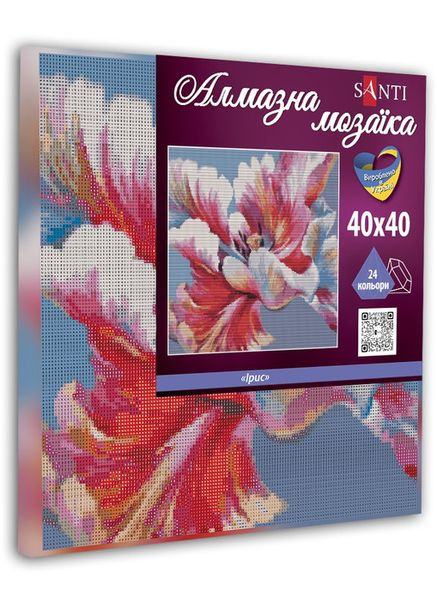 Картина за номерами Ірис 954697 40х40 см Santi (364497520)