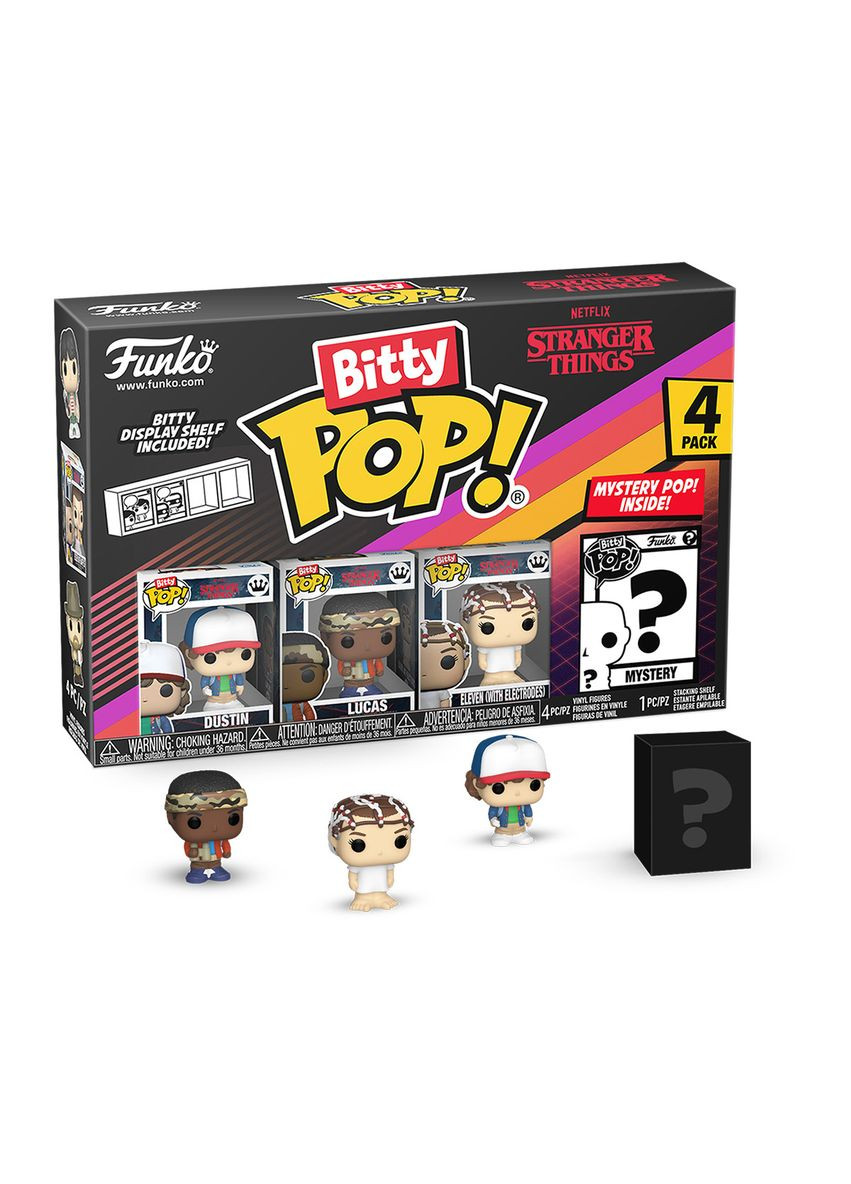 Набор игровых фигурок Bitty POP! - Дастин (4 фигурки в асс.) Funko (327826308)