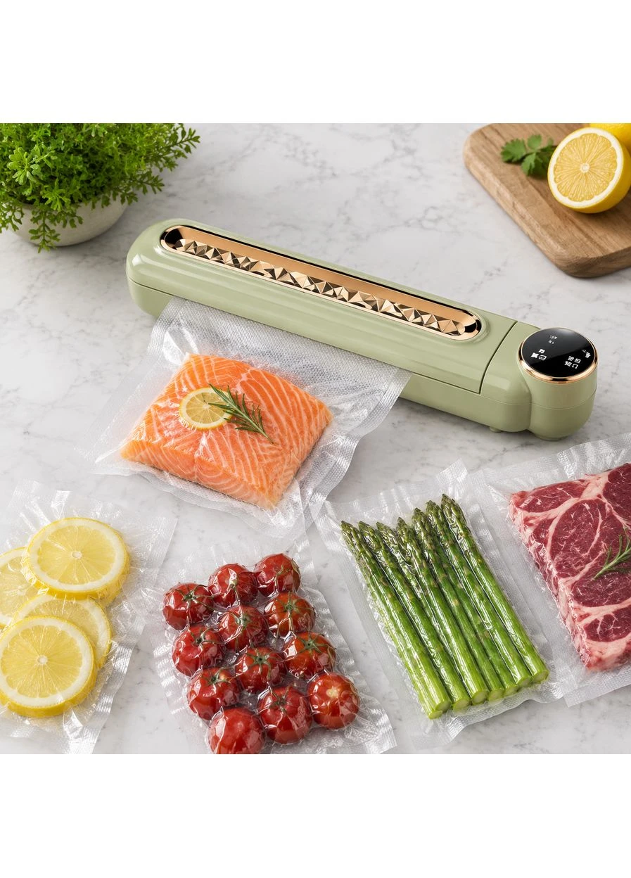 Вакуумний пакувальник, побутовий автоматичний апарат Сapper / Вакууматор продуктів / Кухонний вакууматор для дому Gemac (395184909)