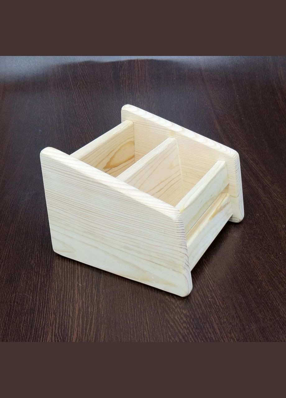 Органайзер для пультов из дерева Бодрум бланже (ОПД-000201) No Brand (328415483)