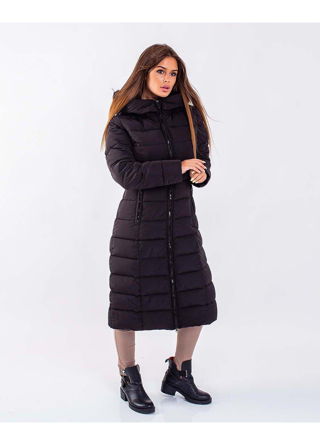 Черный зимний Пуховик indigo.limited