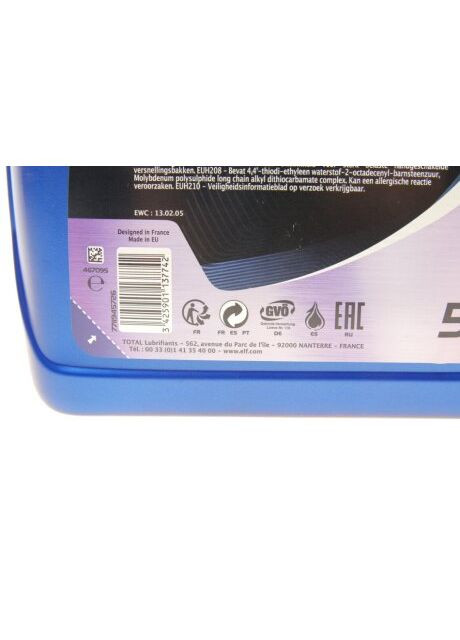 Олива трансміс. TRANSELF NFX SAE 75W (Каністра 5л) 223530 C.I.U ELF (347155111)