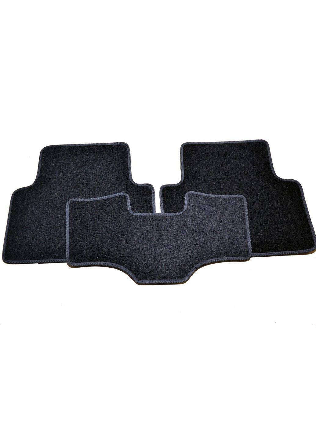 Ворсовые коврики в салон для Volkswagen (2016-) /Фольксваген Тигуан/Чёрные, кт. 5шт Beltex Tiguan (360618071)