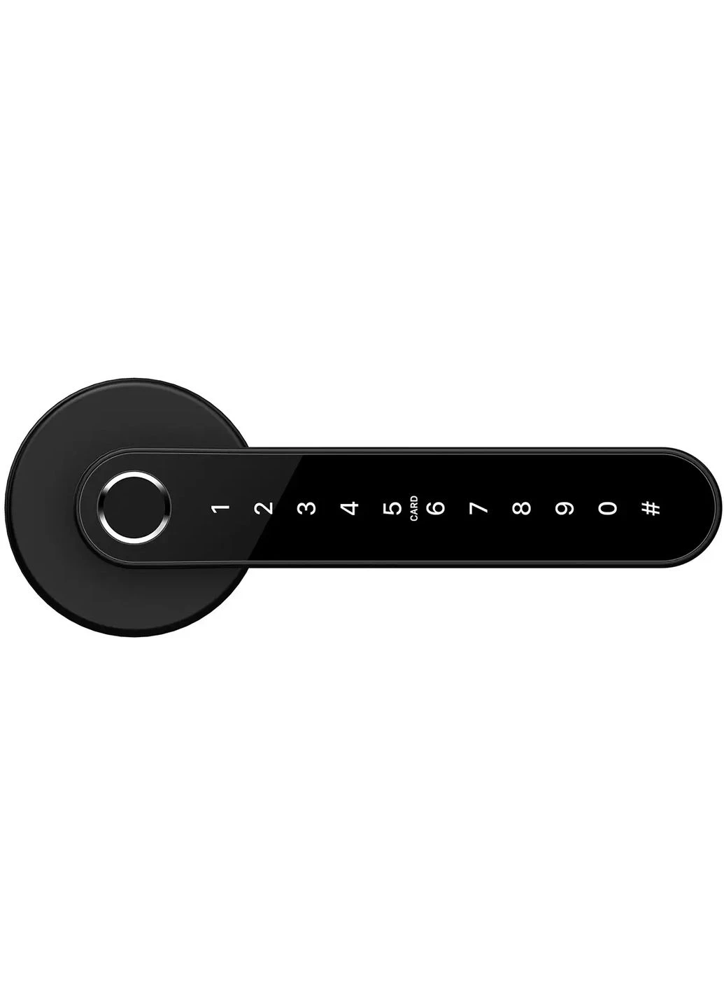 Hand black умный биометрический замок для дверей PES (347324713)