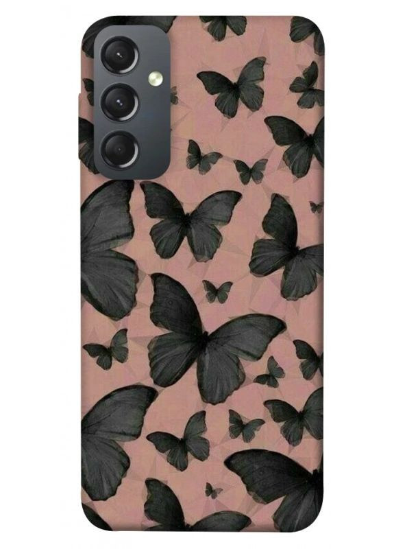 Чохол з принтом для Samsung Galaxy A24 4G / для самсунг галаксі А24 Пурхаючі метелики No Brand (338604531)