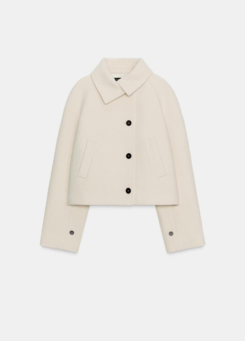 Молочне демісезонне Пальто Zara