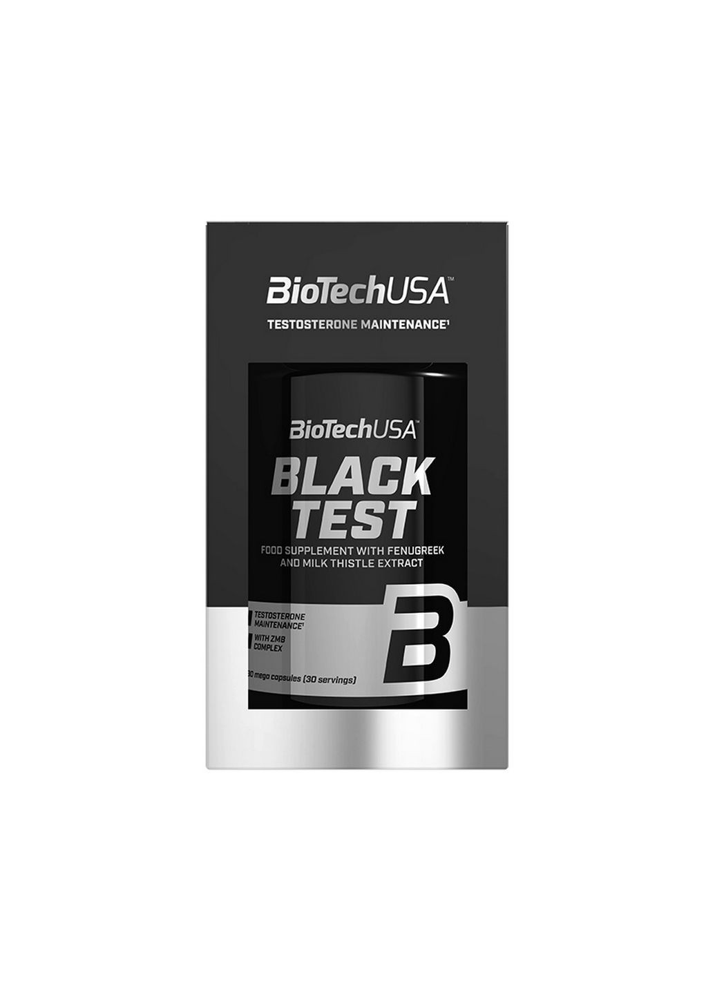 Стимулятор тестостерона Black Test, 90 капсул Biotech (293338348)