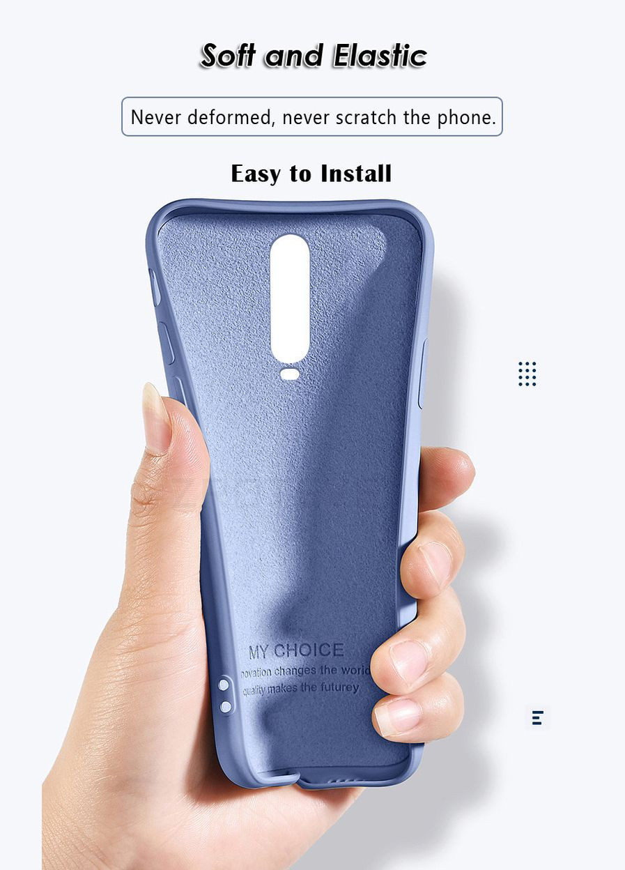 Силиконовый чехол для Mi9T / Redmi K20 / Pro микрофибра soft touch Xiaomi (322211866)