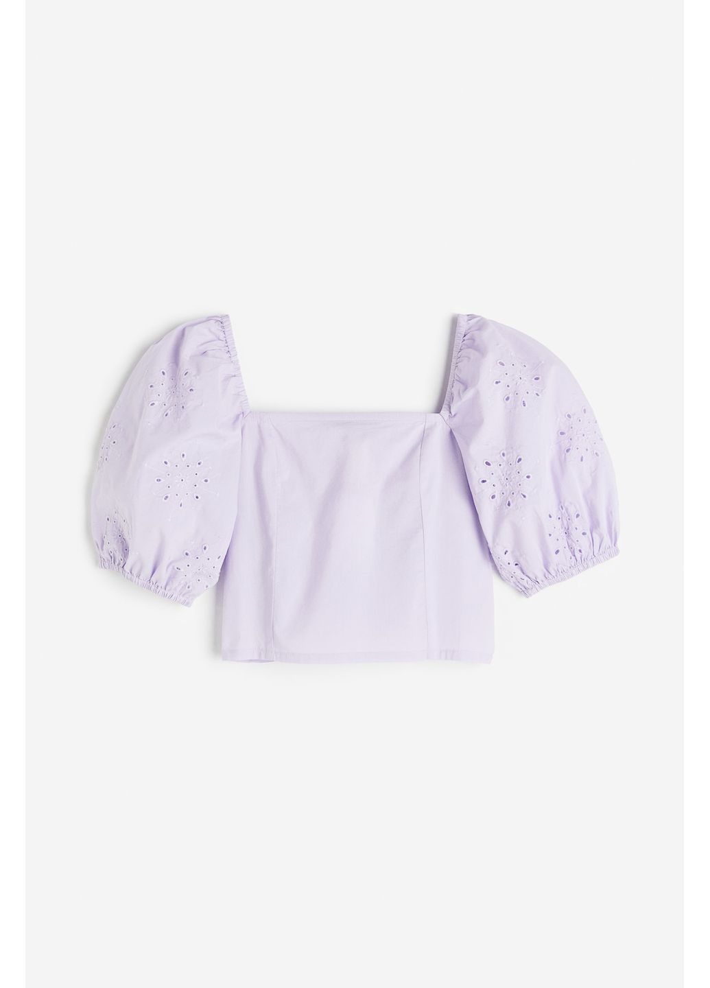 Сиреневая блуза H&M